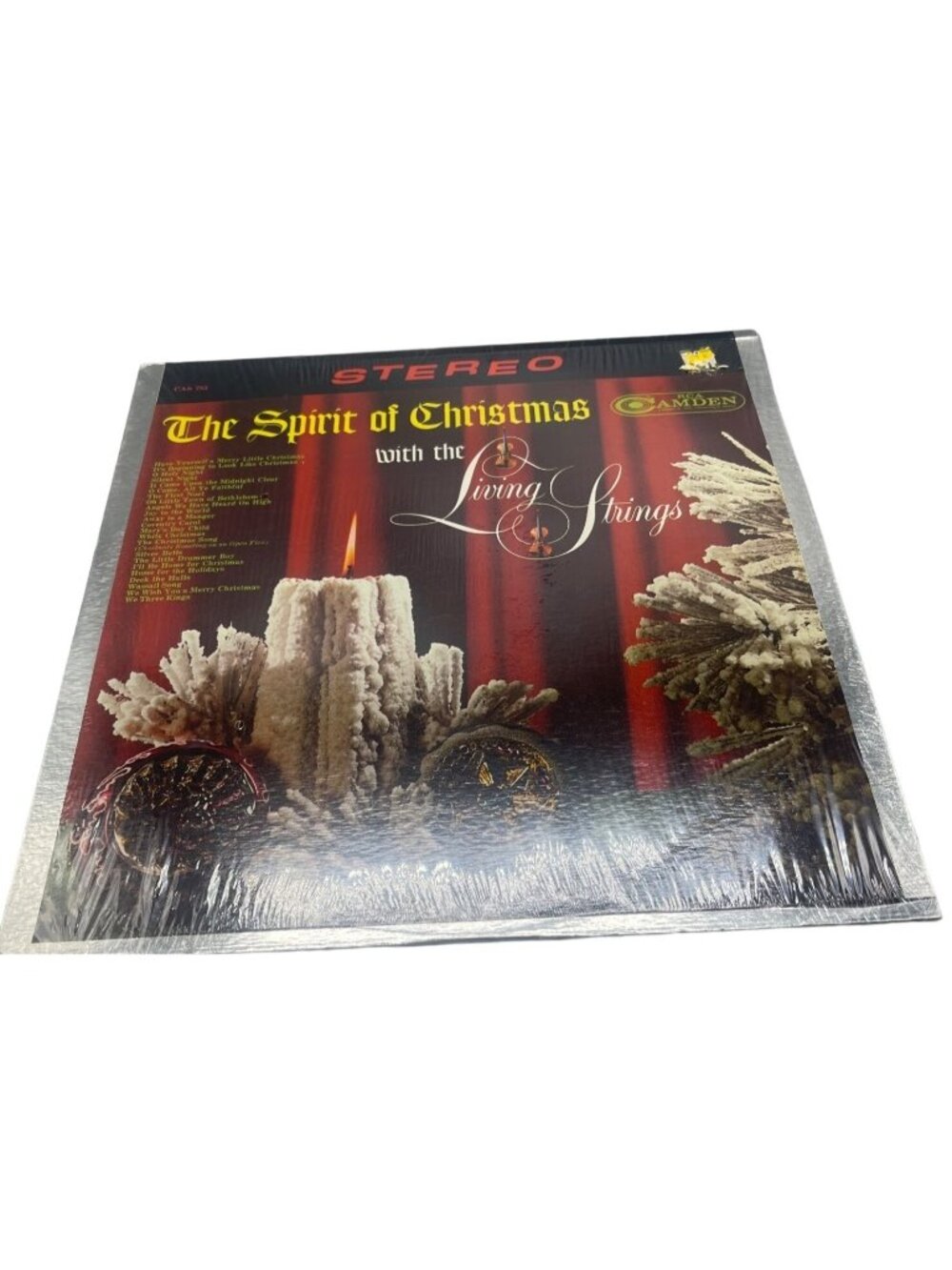 the spirit of Christmas with the living strings vinyl record RCA camden 63 READ